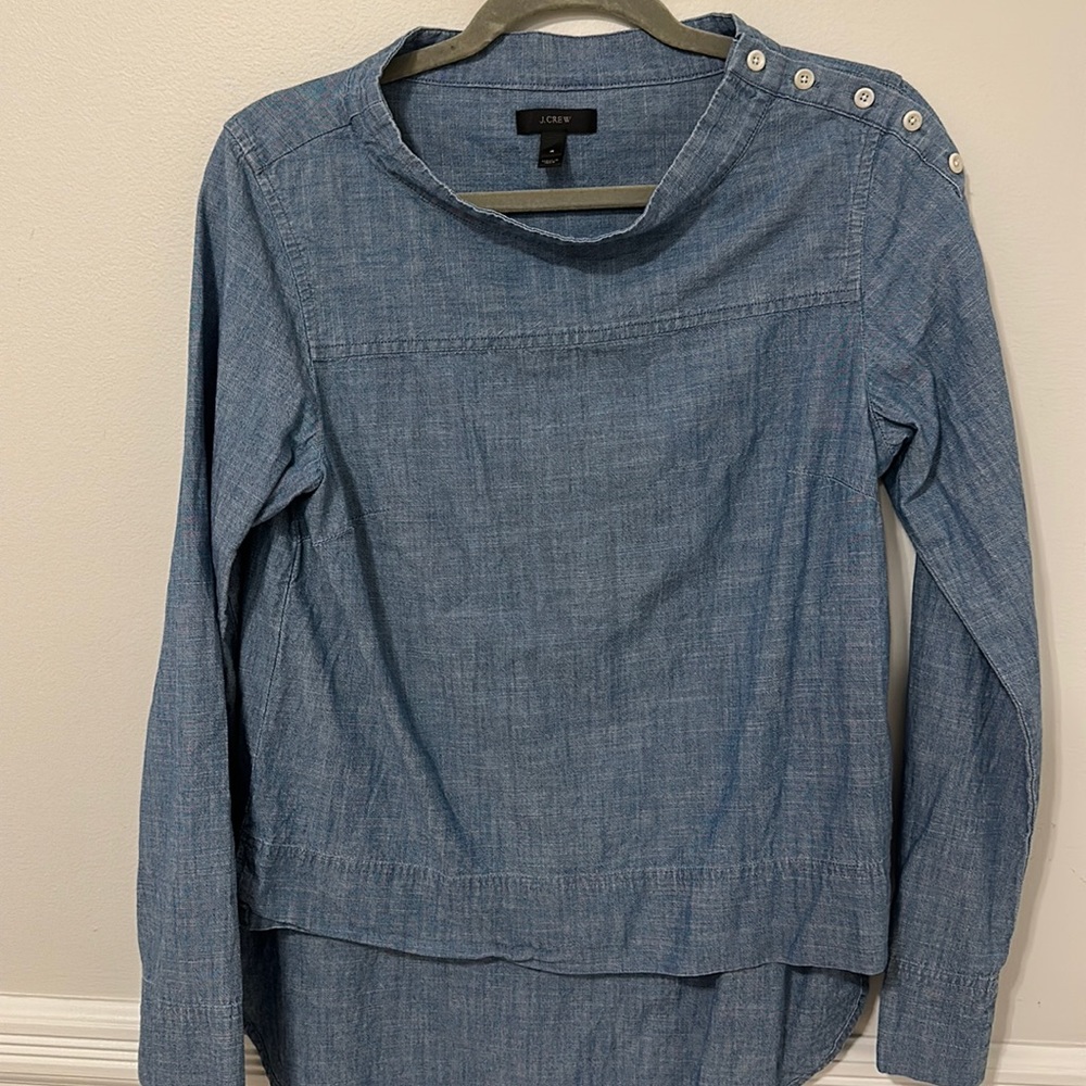 J. Crew denim long sleeve